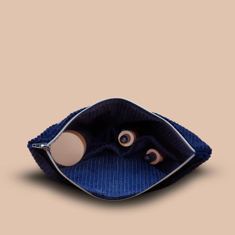 Kosmetiktasche aus Cord